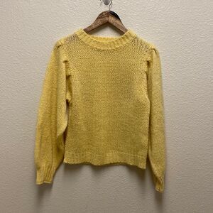 Charlie Holiday Presley Knit Balloon Sleeve Sweater Size 4